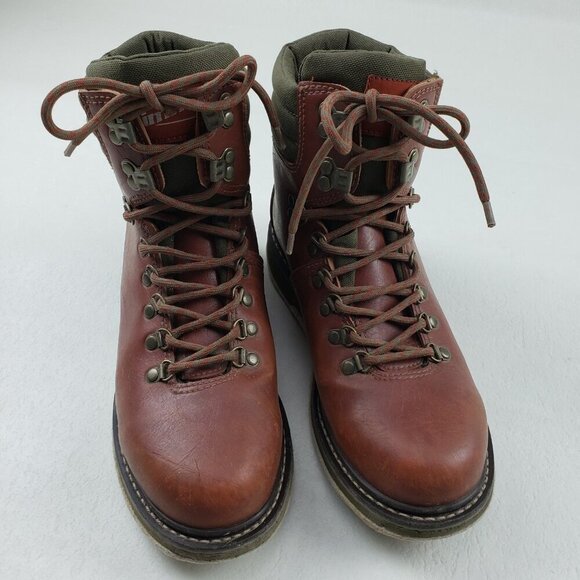 Simms Freestone Wading Boot Mens 9 Brown Leather Fly Fishing Felt Sole main image 7